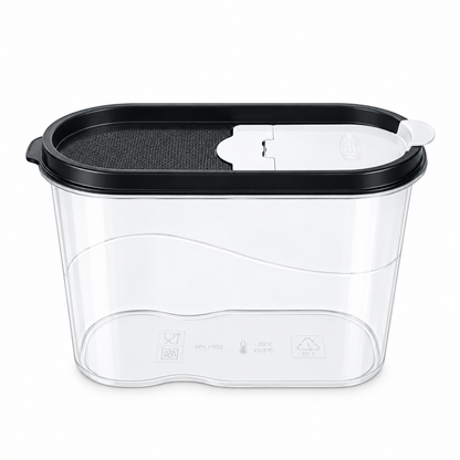 Plastic Pantry Container with Sealing Lid