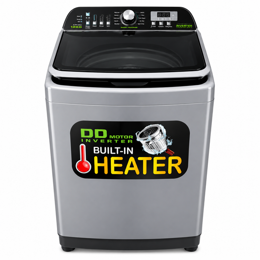 Campomatic Washing Machine Topload  TL23HDD Silver