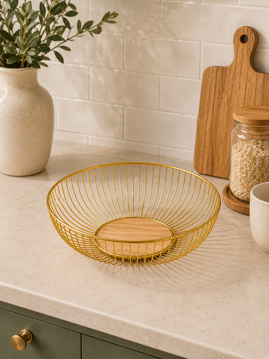 Decorative Wire Serving Basket