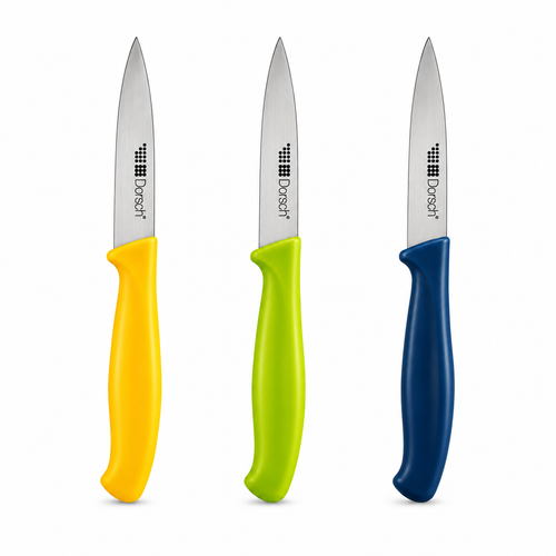 DORSCH Colorful Sharp Knife Set – 3 Pieces