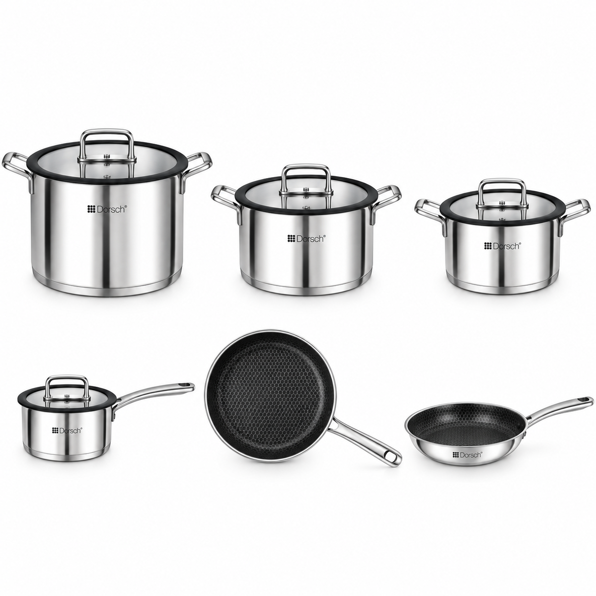 Dorsch Stainless Steel Set 10pcs DH-03855