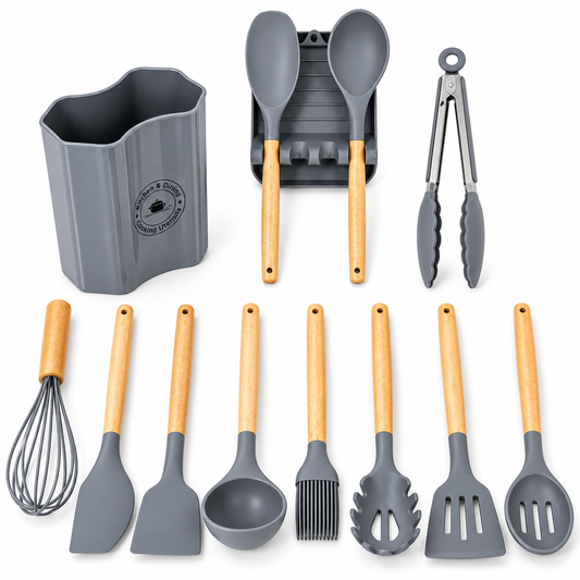 silicone kitchen utensil set