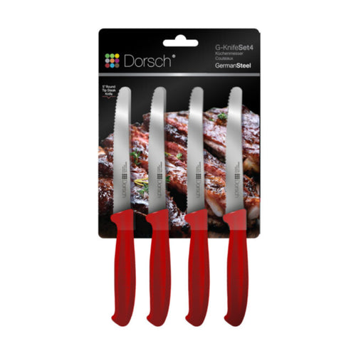 DORSCH STEAK KNIFE - RED