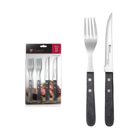 DORSCH Cutlery Set Knife & Fork Set - 8 Pcs