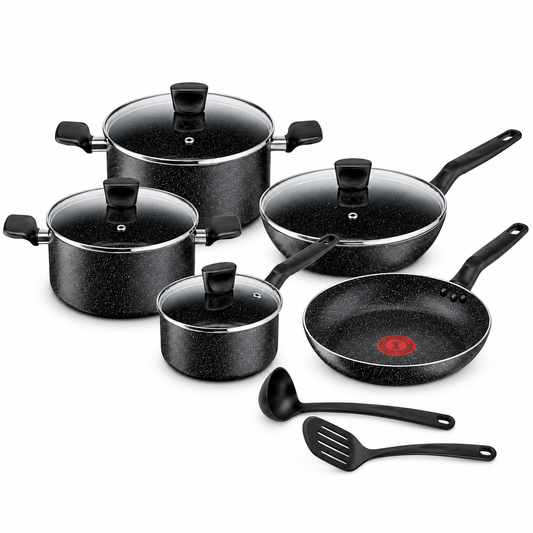 Tefal B491SB85 Dark Stone 11 pcs Set