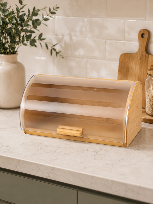 Bread Bin with Sliding Door 37*25cm