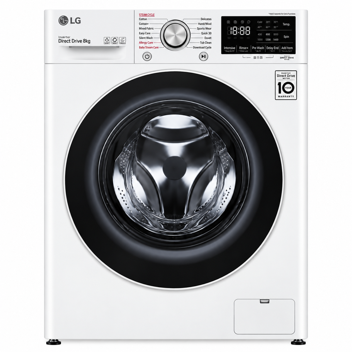 LG Washing Machine  F2T2T White
