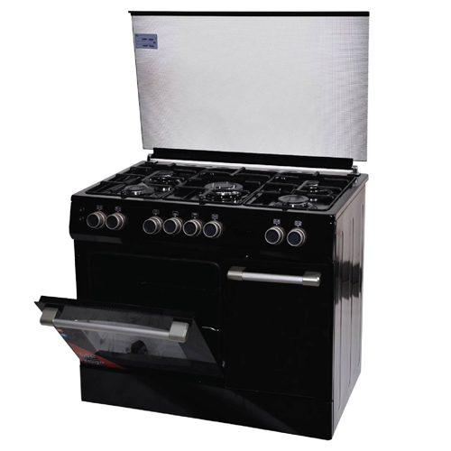 GENERAL NAF GAS COOKER 5 BURNERS  GN-99 90*60 BLACK