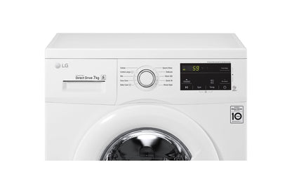 LG Washing Machine 7kg F2J3QD White