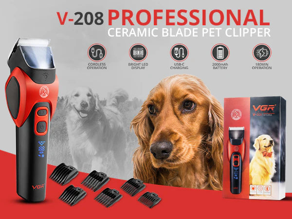 VGR PROFESSIONAL PET CLIPPER