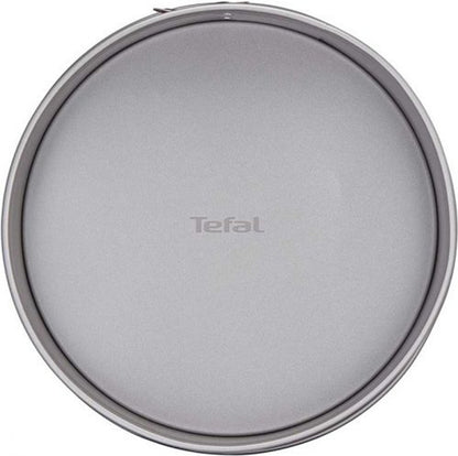 Tefal J1642814 Delibake Savarin Springform Cake Tin 27 cm Steel Carbon, Red