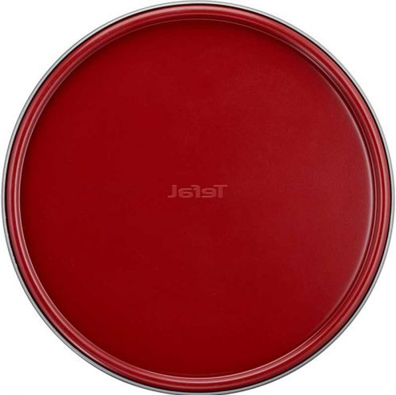 Tefal J1642814 Delibake Savarin Springform Cake Tin 27 cm Steel Carbon, Red