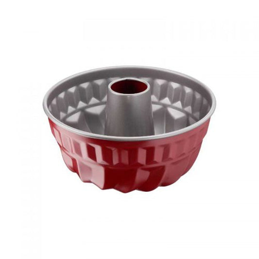 Tefal  J1640214 Delibake Kugelhopf Steel Baking Mould 22cm, Red