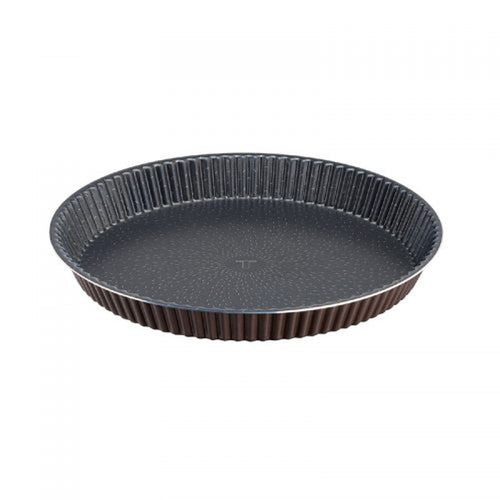 Tefal J5548402 Perfect bake 30Cm Fluted Tart Mold, Aluminum Non-Stick | J5548402